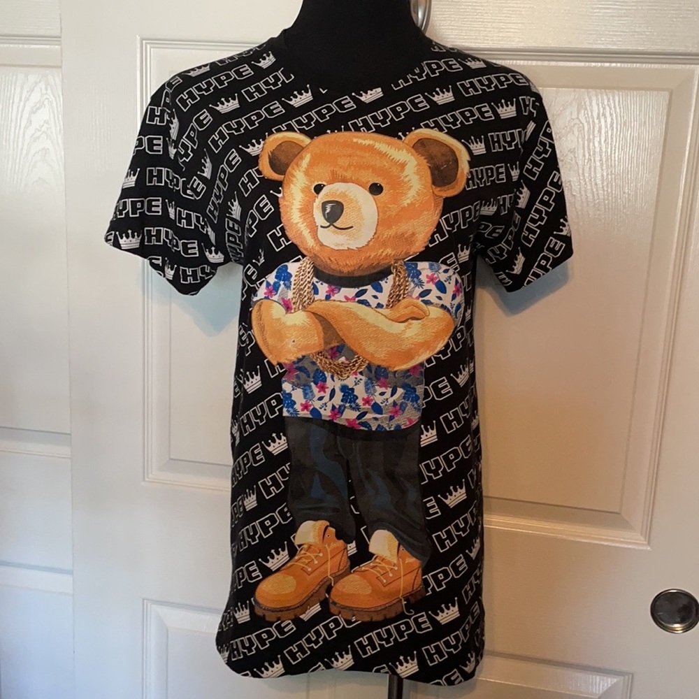 FRESH LAUNDRY Hype Teddy Bear t-shirt size M